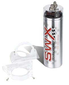Picture of MTX StreetWires CAP1D 1 Farad Power Capacitor with Display