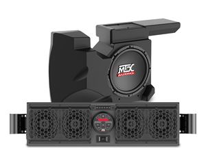 Picture of Polaris RZR Bluetooth Overhead Audio System and Amplified Subwoofer