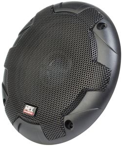 TERMINATOR522 Coaxial Car Speaker Front Angle with Grille