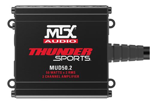 MUD50.2 All-Weather 2-Channel UTV Amplifier Front