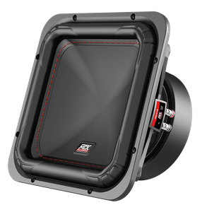 Picture of 10" 500-Watt RMS Dual 4Ω Square Car Audio Subwoofer
