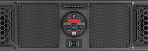 MUDSYS46 Overhead Bluetooth UTV Sound Bar Source Unit Detail