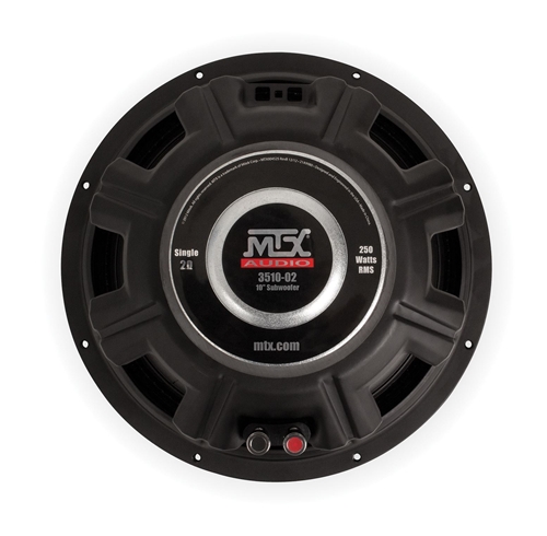 3510-02 Car Audio Subwoofer Back