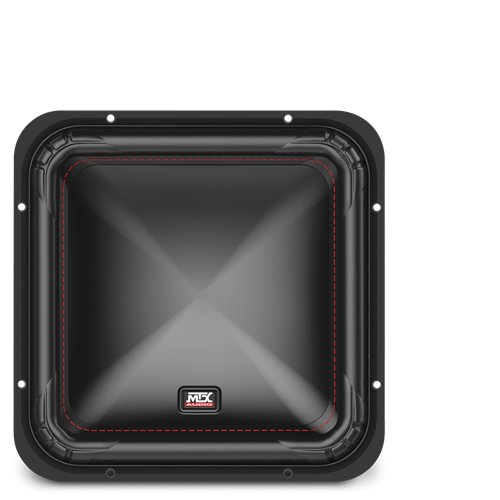 Picture of 12" 500-Watt RMS Dual 4Ω Square Car Audio Subwoofer