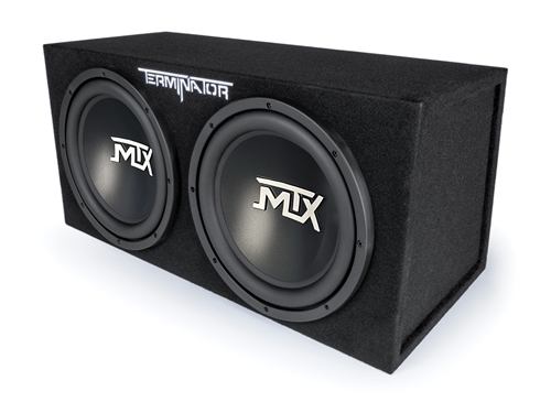 Picture of Dual 12" 400-Watt RMS Sealed Subwoofer Enclosure