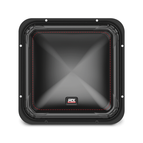 Picture of 12" 500-Watt RMS Dual 4Ω Square Car Audio Subwoofer